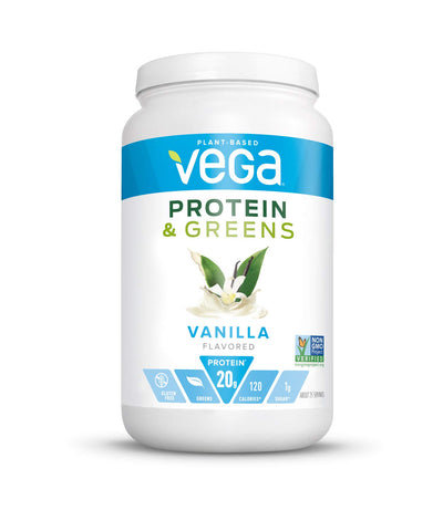 Vega Protein and Greens - Vanilla - 25 Servings - Miyo Kind