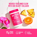 Collagen Peptides Powder - Tropical Hibiscus - Miyo Kind