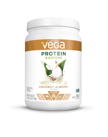 Vega Protein and Greens - Coconut Almond - 17 Servings - Miyo Kind