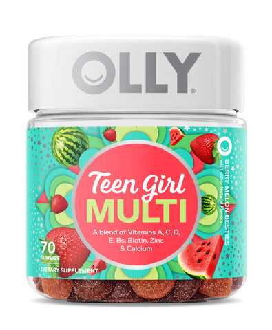 Teen Girl Multi Gummy - 15 Essential Vitamins - 70 Count - Miyo Kind