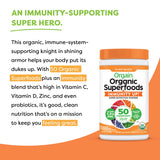 Organic Superfoods + Immunity Up Powder - Orange Tangerine - Miyo Kind