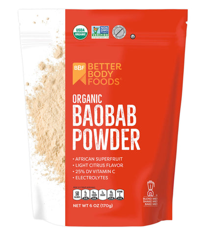 Organic Baobab Powder - 6 oz - Miyo Kind