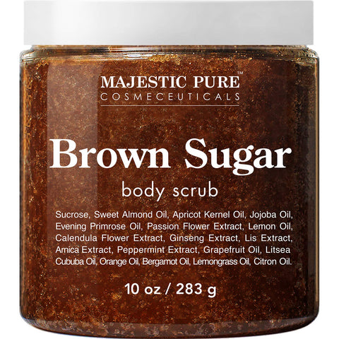 Brown Sugar Body Scrub - 10 oz - Miyo Kind